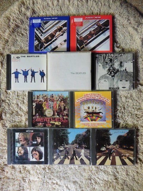 The Beatles cd Collectie (10 titels/13 cd's) incl Paul Solo, CD & DVD, CD | Rock, Enlèvement ou Envoi, Comme neuf, Pop rock, Album