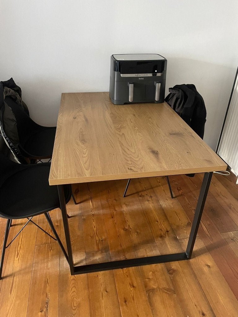Eettafel, Huis en Inrichting, Ophalen, 100 tot 150 cm, 50 tot 100 cm, Zo goed als nieuw