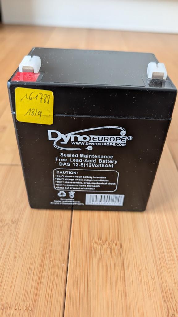 Nieuwe 12V 5ah onderhoudsvrije batterij, Auto-onderdelen, Ophalen of Verzenden, Nieuw