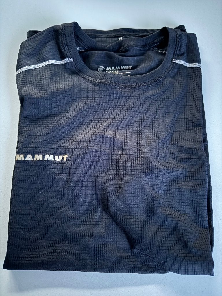 Mammut Go Dry T-shirt zwart (M) (nieuw), Kleding | Heren, Maat 48/50 (M), Zwart, Mammut, Wandelen of Outdoor