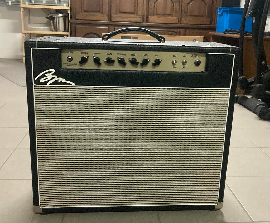 Marshall 18w TMB kopie (Bjorn Vanheusden), Enlèvement, Comme neuf, Guitare, Moins de 50 watts