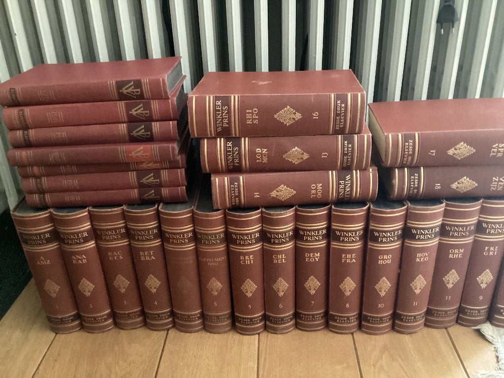 Encyclopedie winkler prins, Boeken, Ophalen