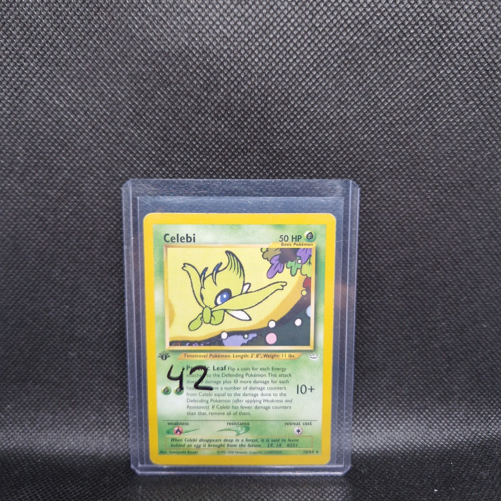 Celebi 1st Edition Neo Revelation, Ophalen of Verzenden