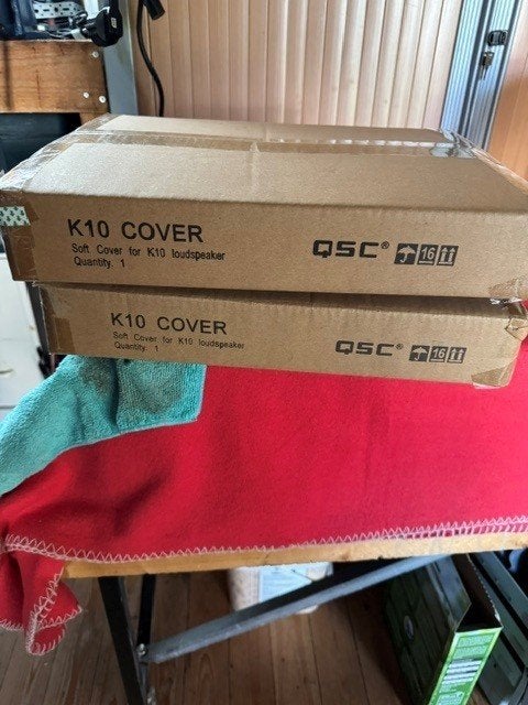 Regencover QSC K10 of K10.2, Ophalen of Verzenden, Nieuw