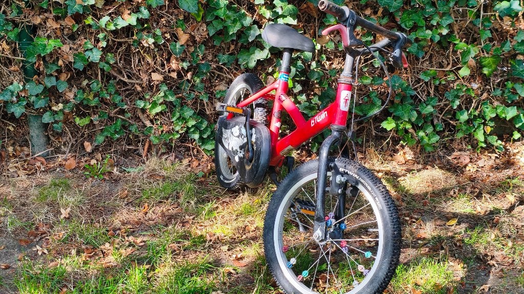 Kinderfiets b' twin, Fietsen en Brommers, Ophalen, Gebruikt, Velgrem, B-TWIN
