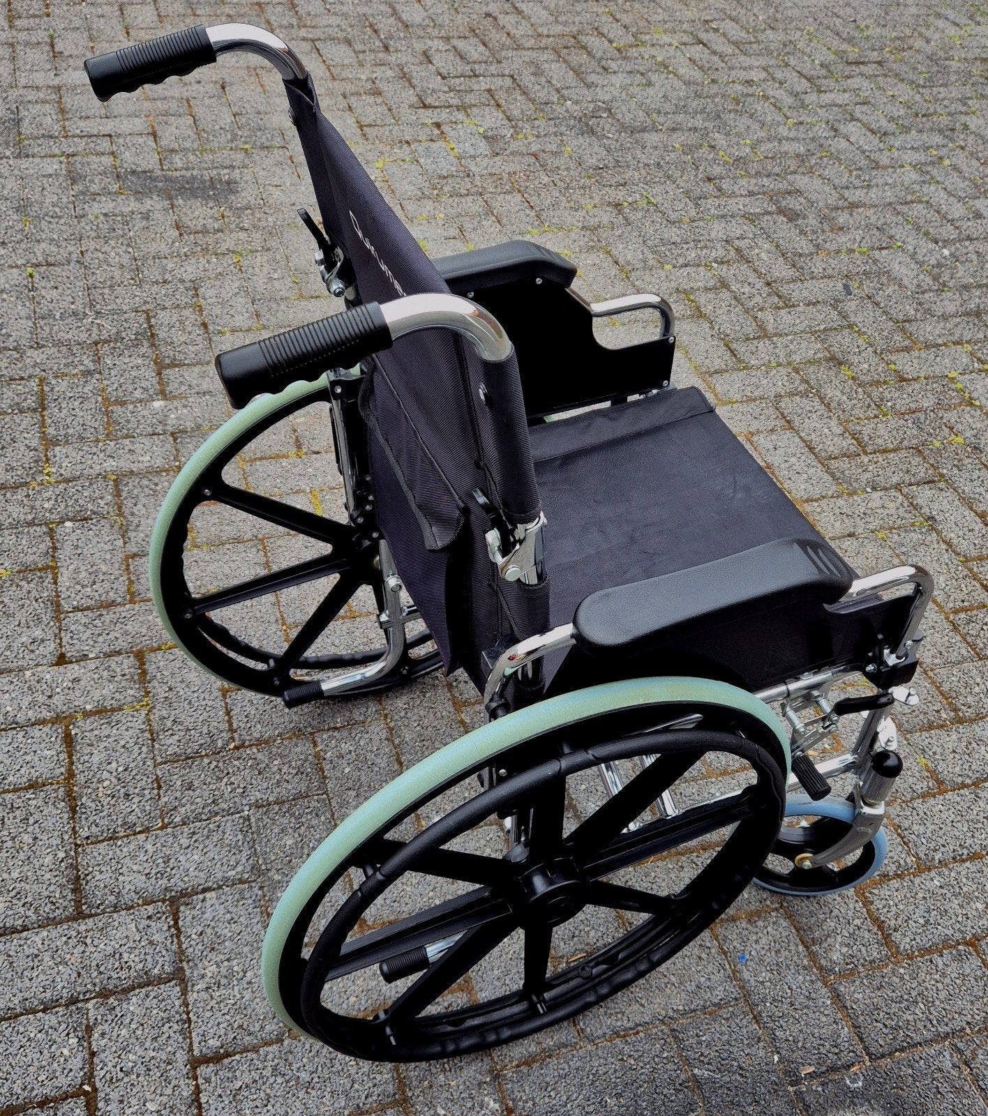Rolstoel, Ophalen, Inklapbaar, Zo goed als nieuw, Duwrolstoel