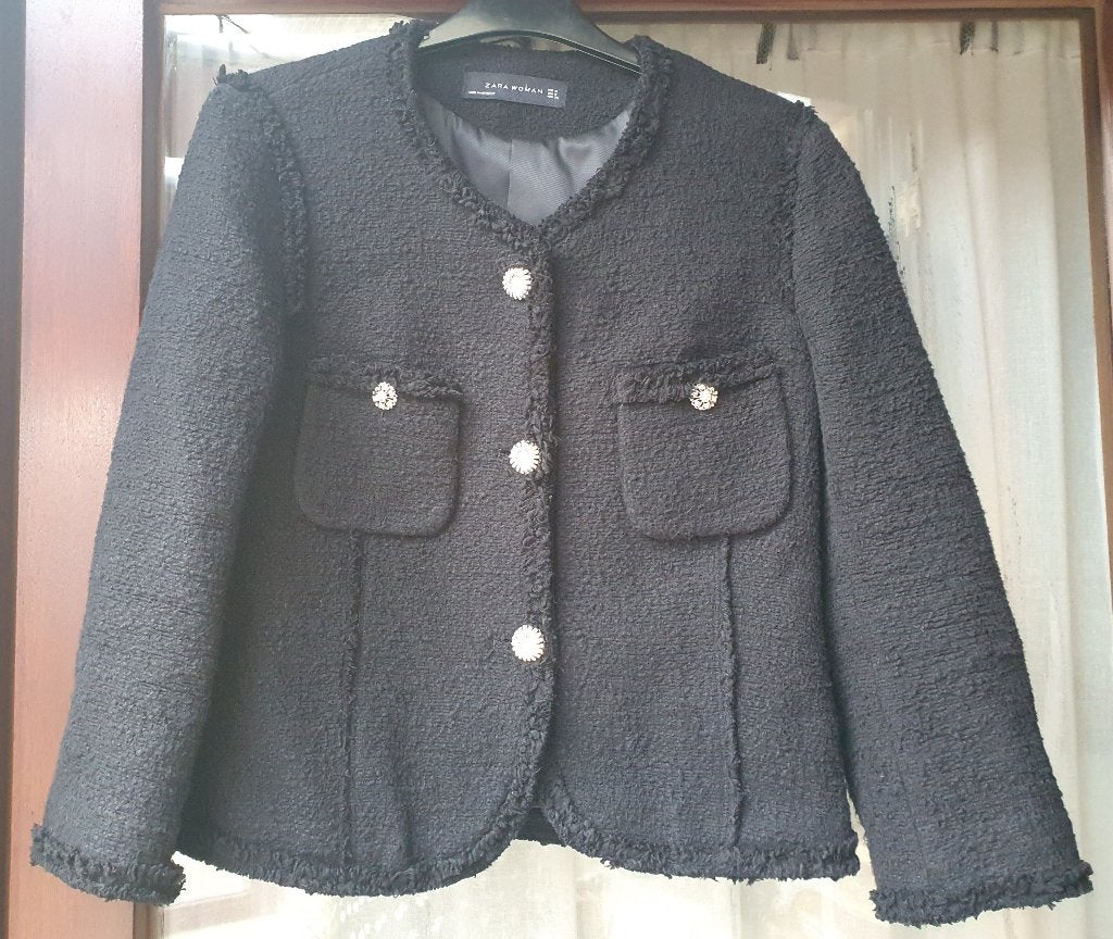 Vest/jasje van Zara Woman maat S, Kleding | Dames, Ophalen of Verzenden, Jasje, Maat 36 (S), Gedragen