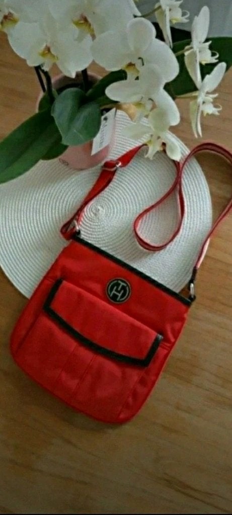 Tommy Hilfiger tas, Ophalen, Zo goed als nieuw, Rood, Schoudertasje