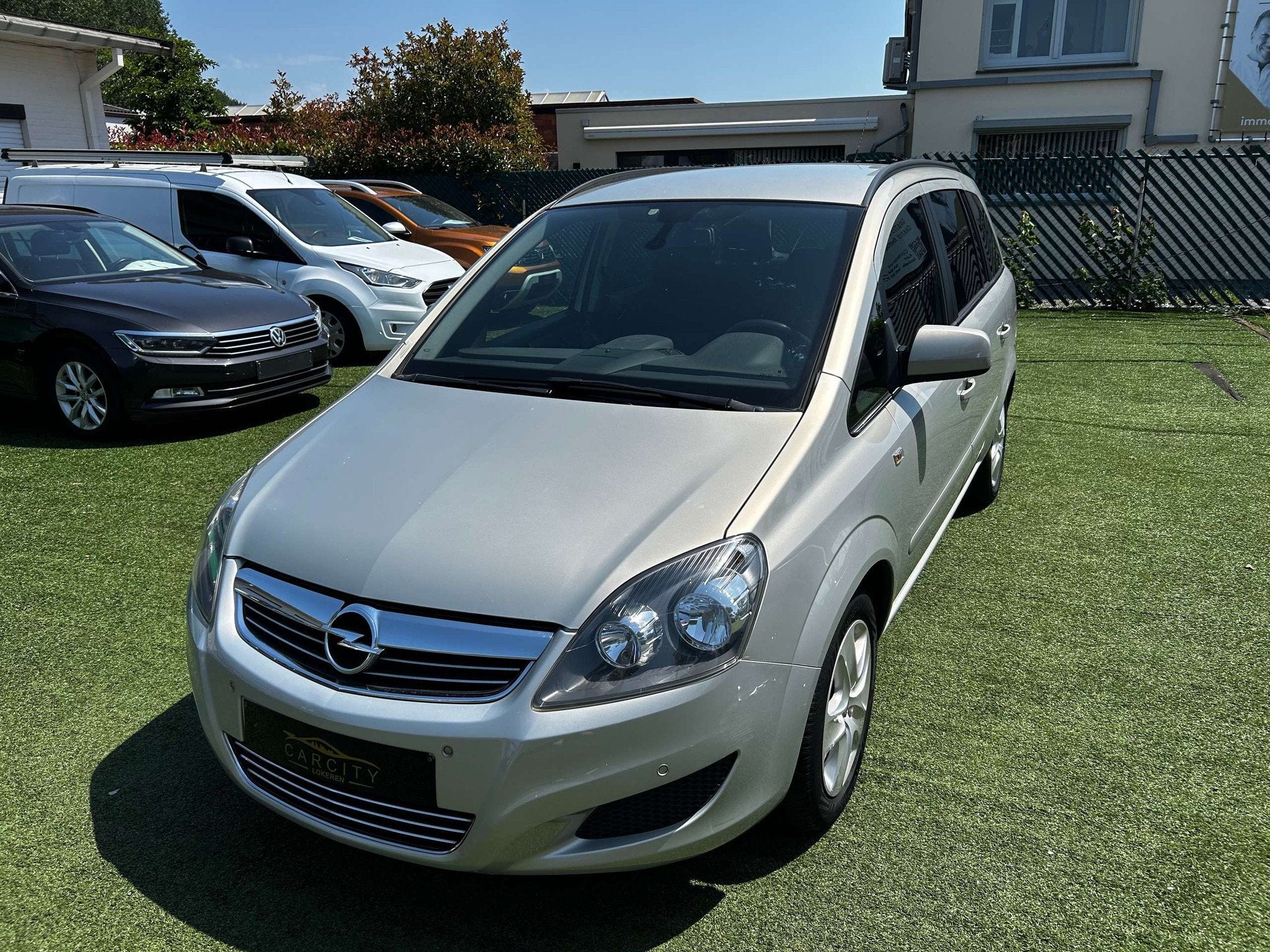 Opel Zafira 1.6i Cosmo°7 PLAATSEN° A/C ° 12M GARANTIE, Voorwielaandrijving, Euro 5, Stof, Gebruikt