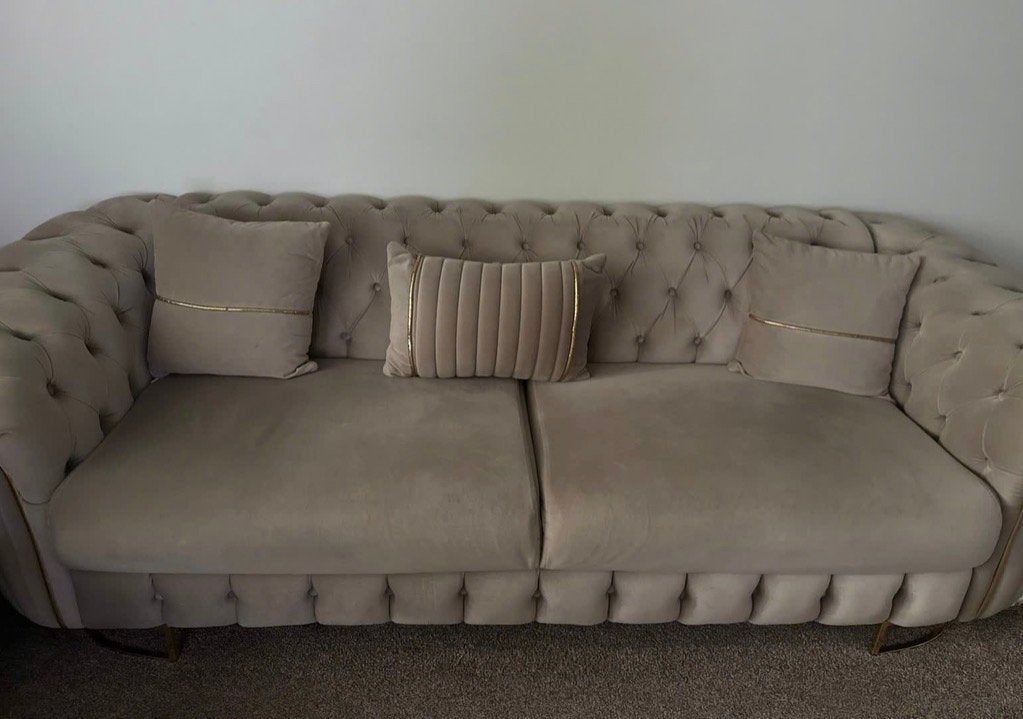 Sofa 3 stuck 7 zitplaatsen, Ophalen, Zo goed als nieuw