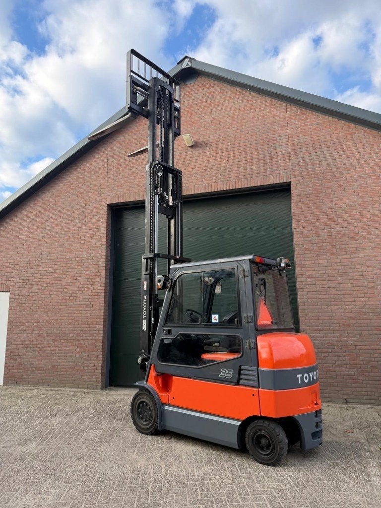 Toyota 7FBMF35 3500kg nw accu! triplo elektrische heftruck, Zakelijke goederen, 3000 tot 4000 kg, Ophalen of Verzenden, Elektrisch