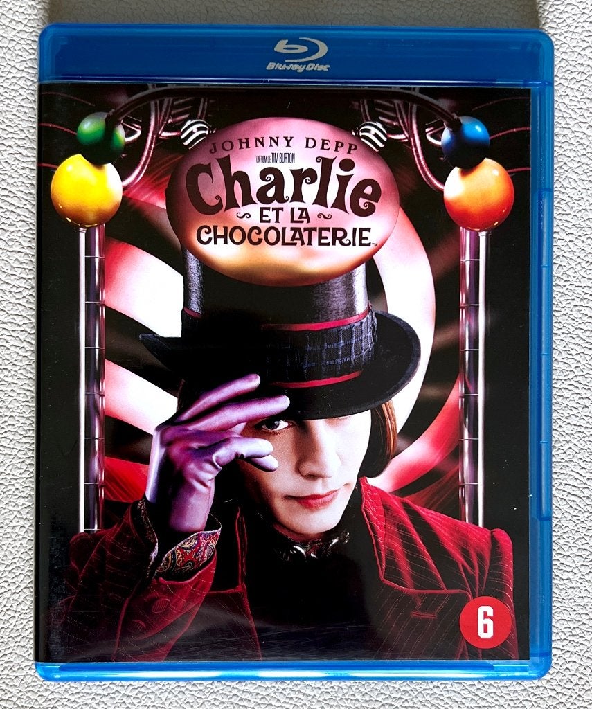 CHARLIE ET LA CHOCOLATERIE (Audio & ST : FR /NL / ANG /ETC), Enlèvement ou Envoi, Film, Allemand, Comme neuf