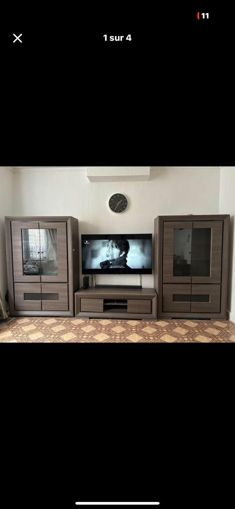 Meuble tv + 2 vitrine ( set ), Enlèvement