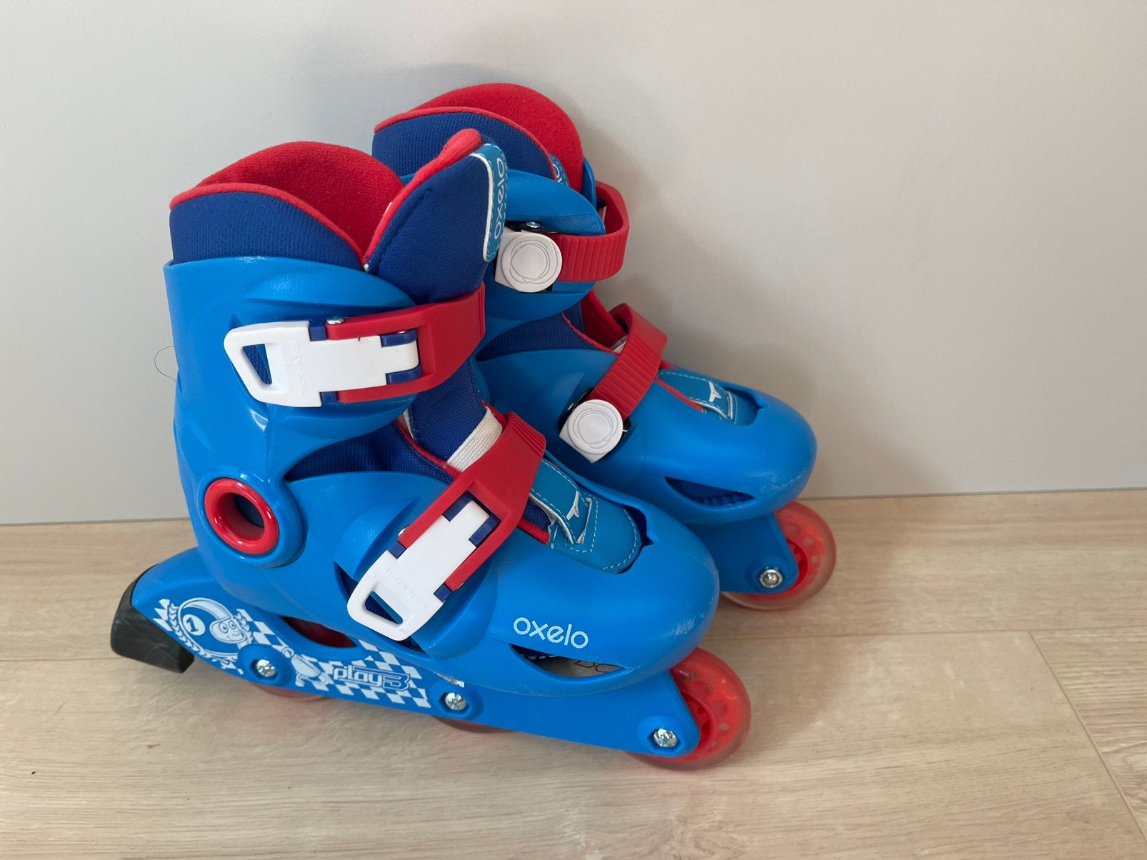 Oxelo Play 3 kinderskates maat 26-28 – zo goed als nieuw, Ophalen, Zo goed als nieuw, Kinderen