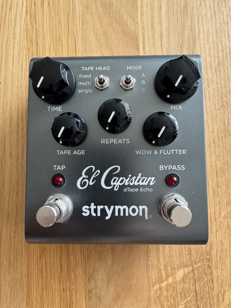 Pédale Strymon El Capistan V1 DTape Echo, Musique & Instruments, Instruments | Accessoires, Comme neuf, Guitare électrique, Enlèvement ou Envoi