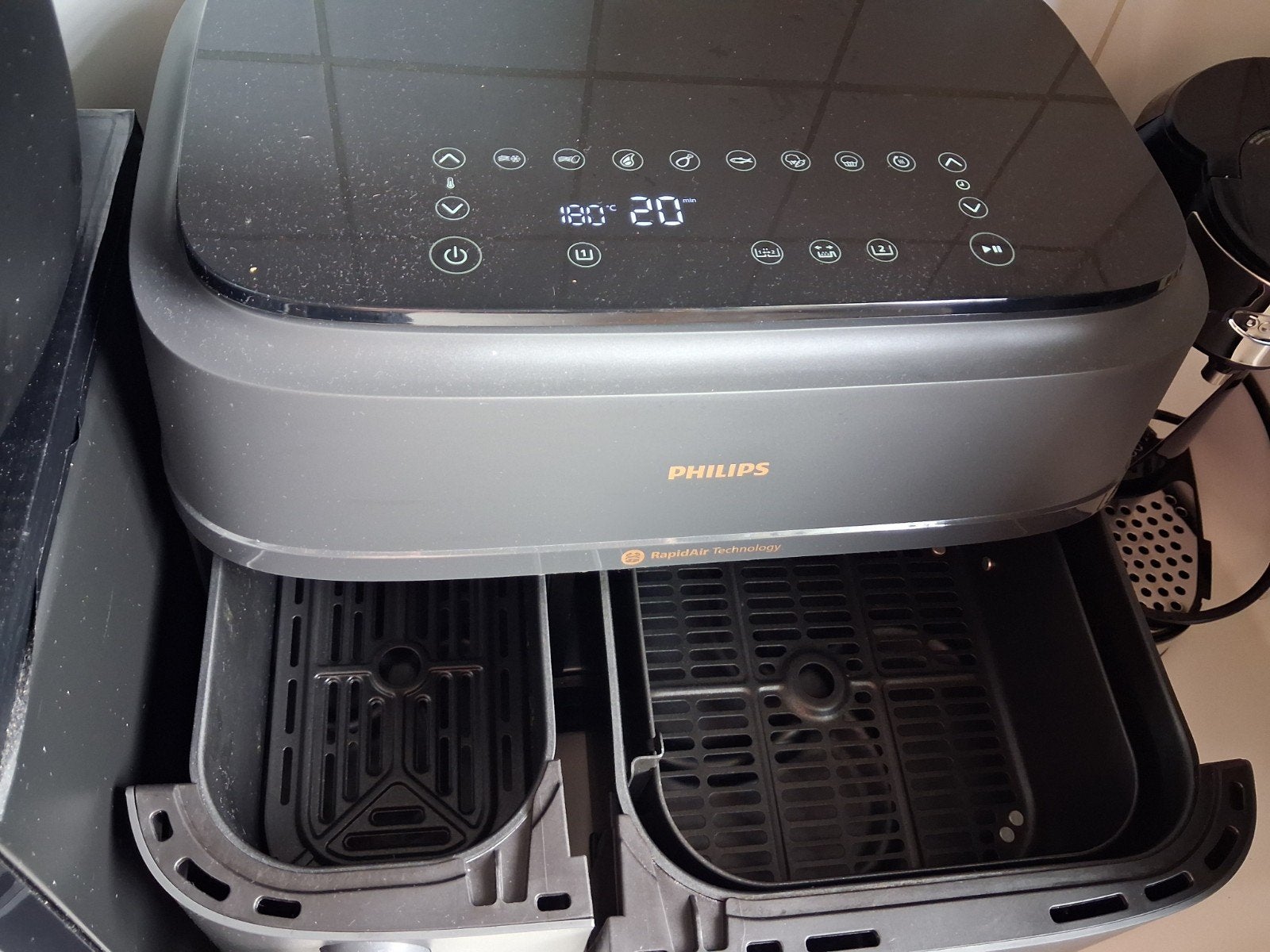 Te koop dubbele airfryer, Ophalen, Airfryer