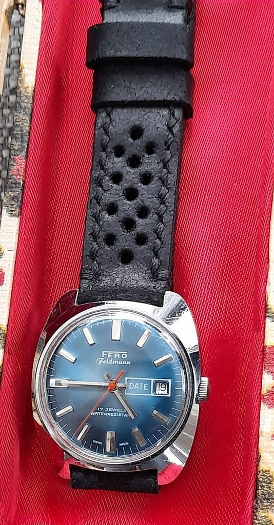 Fero Feldmann Vintage Herenhorloge, Swiss Made, Ophalen