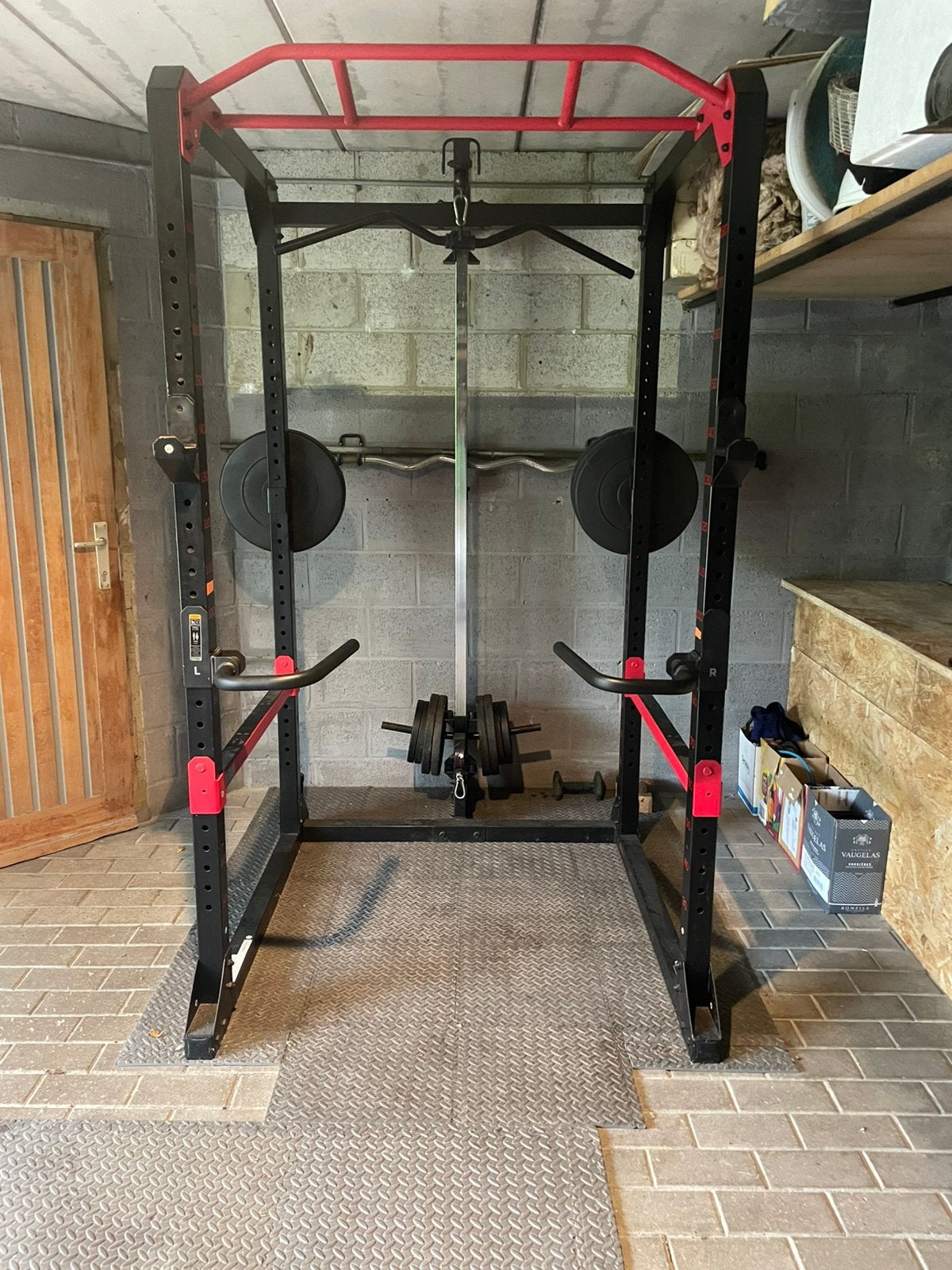 Cage de musculation, Sports & Fitness, Enlèvement, Comme neuf