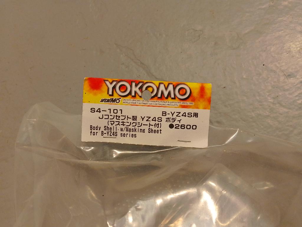 Yokomo S4-101 behuizing, Hobby en Vrije tijd, Modelbouw | Radiografisch | Auto's, Elektro, Nieuw, Ophalen of Verzenden, Schaal 1:10