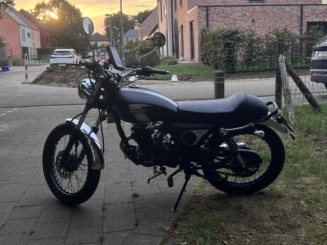 Mash 50 Klasse B, Fietsen en Brommers, Ophalen, Klasse B (45 km/u), Zo goed als nieuw, 4 versnellingen