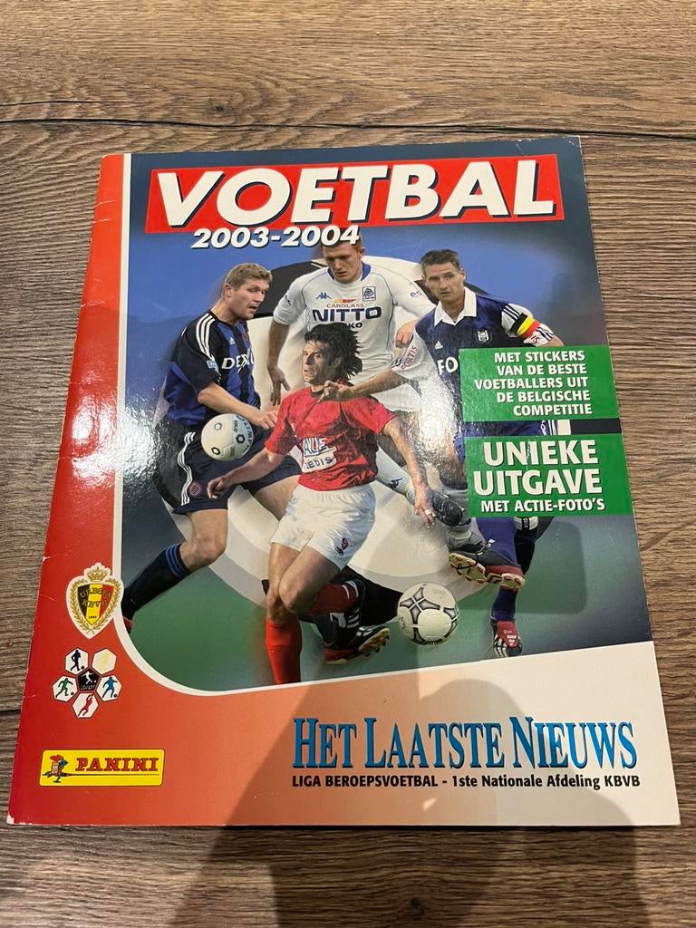 Panini voetbal 2003-2004, Enlèvement ou Envoi, Comme neuf