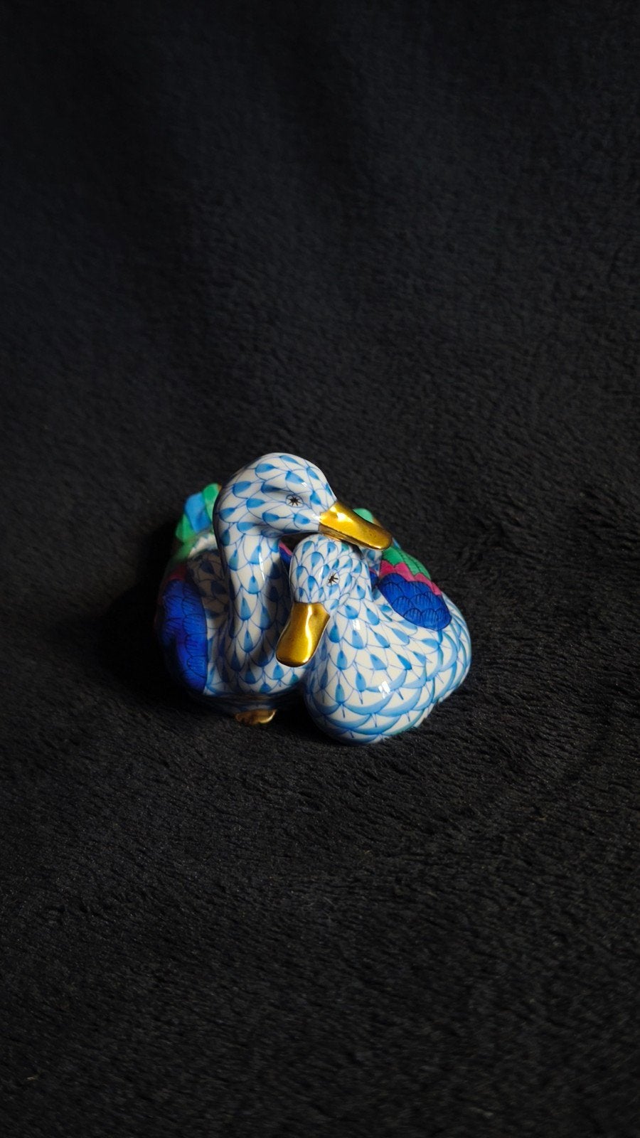 Herend pair of ducks, Handtassen en Accessoires, Broches, Ophalen of Verzenden