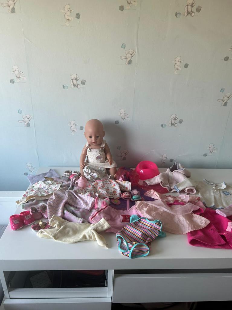 Baby born meisje, Kinderen en Baby's, Speelgoed | Poppen, Ophalen, Zo goed als nieuw