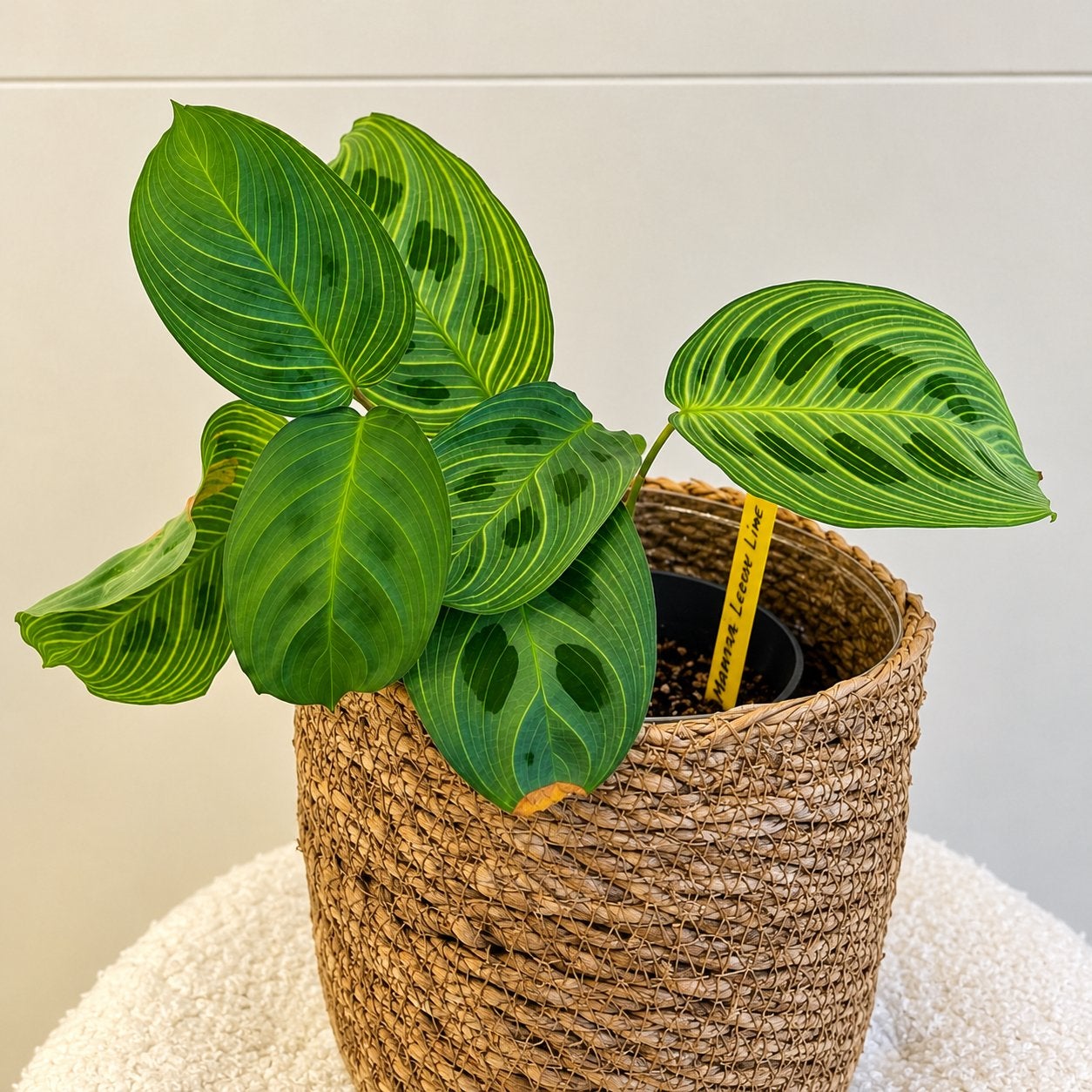 Maranta light veins, Ophalen
