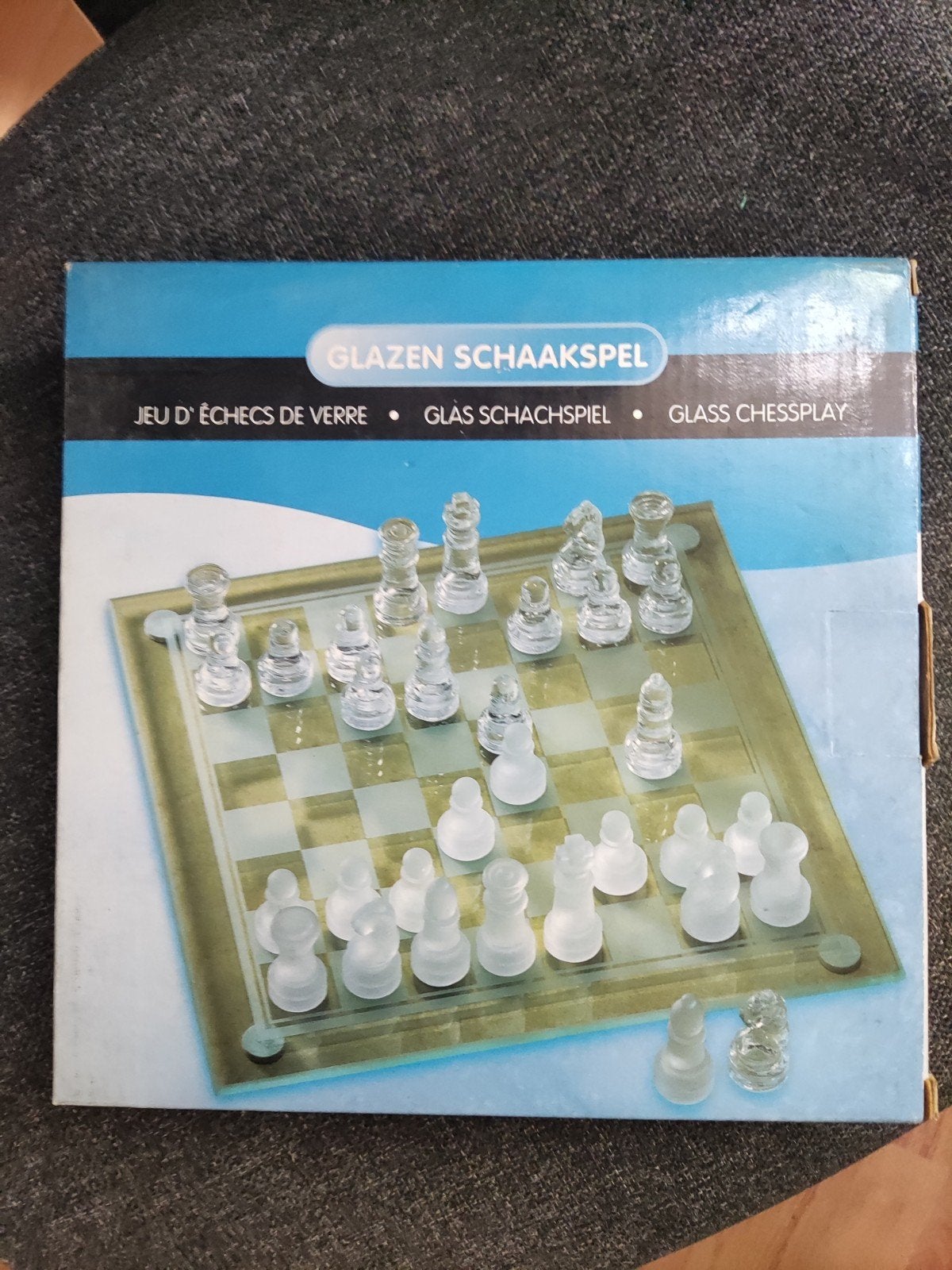 Glazen schaakspel, 1 ou 2 joueurs, Enlèvement