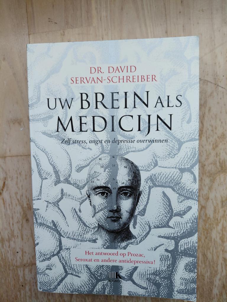 David Servan-Schreiber - Uw brein als medicijn, Boeken, Ophalen of Verzenden, Zo goed als nieuw, David Servan-Schreiber