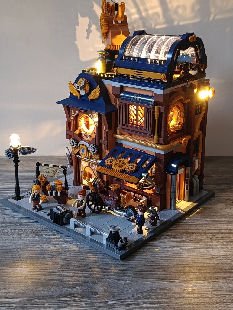 Lumibricks set 11015: steampunk mechanical workshop, Enfants & Bébés, Jouets | Blocs de construction, Enlèvement ou Envoi, Comme neuf