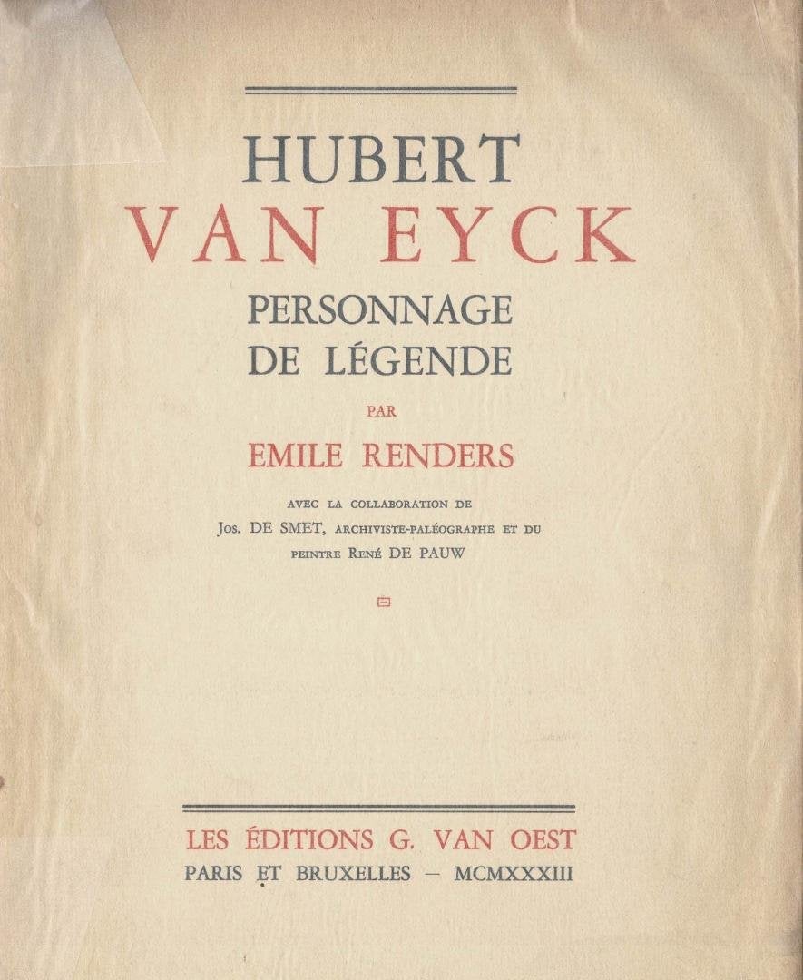 Hubert Van Eyck personnage de légende, Enlèvement ou Envoi, Utilisé