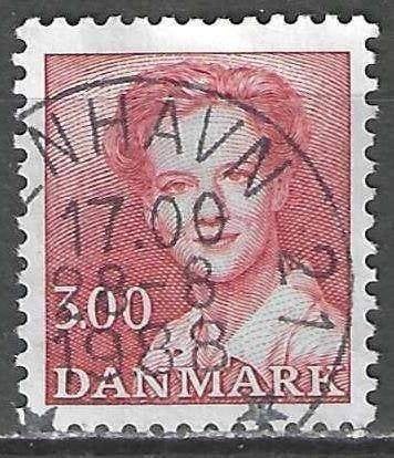 Denemarken 1988 - Yvert 909 - Koningin Margrethe II (ST), Verzenden, Denemarken, Gestempeld