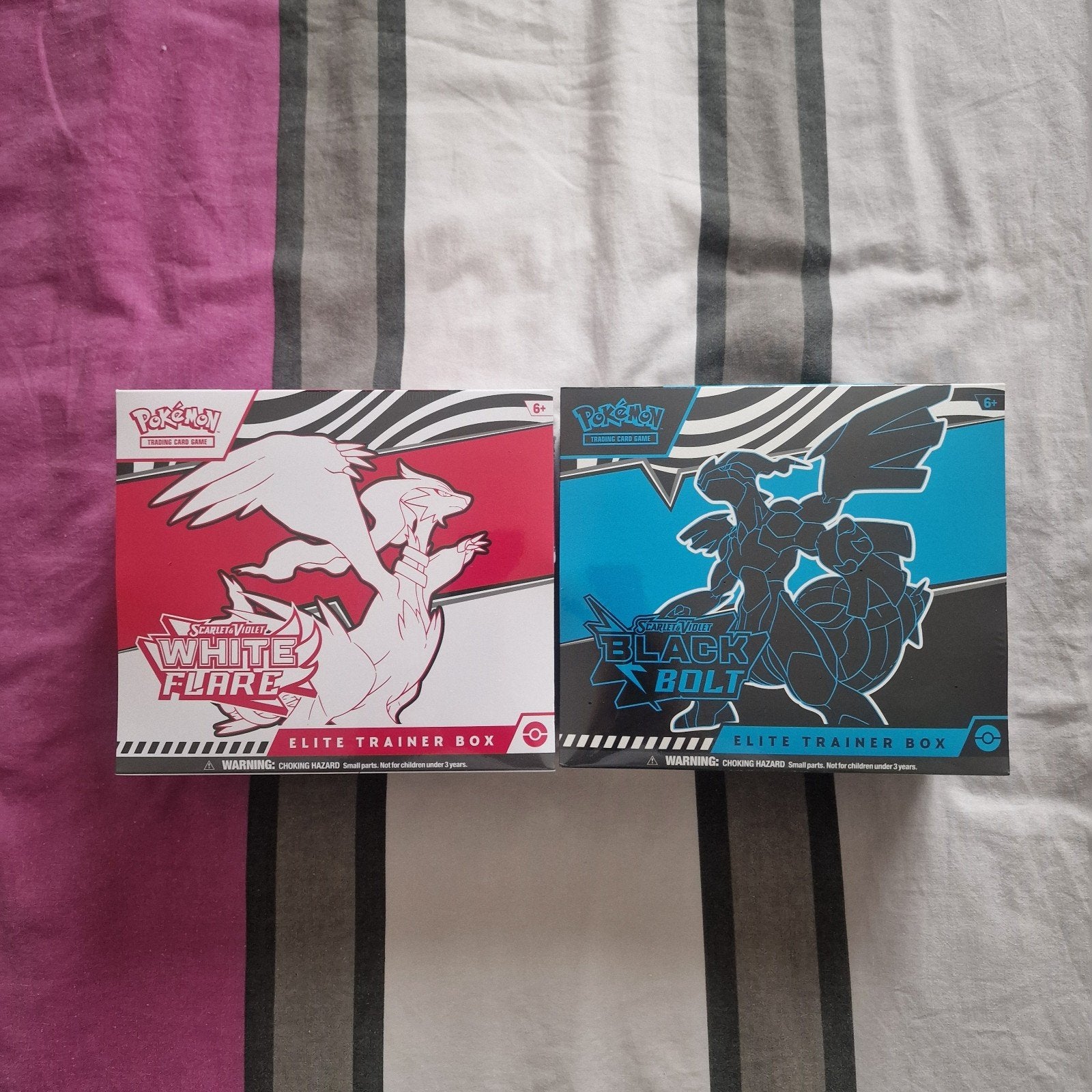 3 etb's black en white, Enlèvement, Neuf