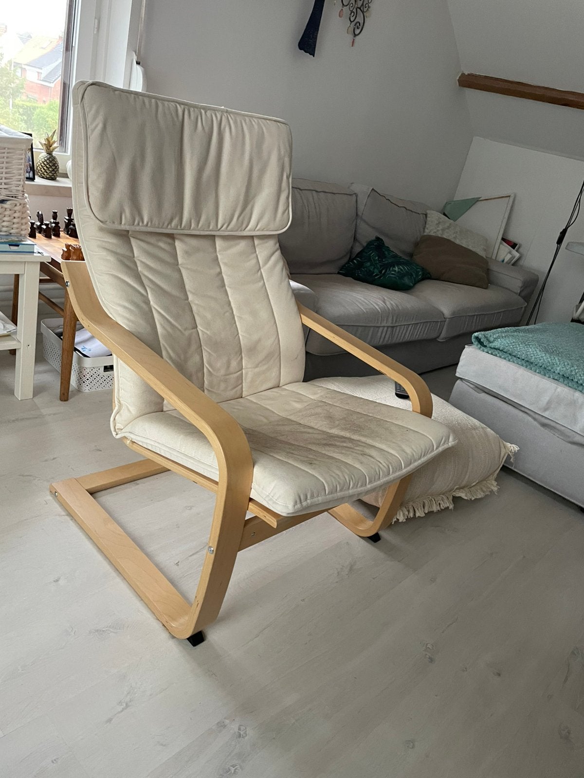 Poang ikea zetel, Huis en Inrichting, Fauteuils, Ophalen, Zo goed als nieuw