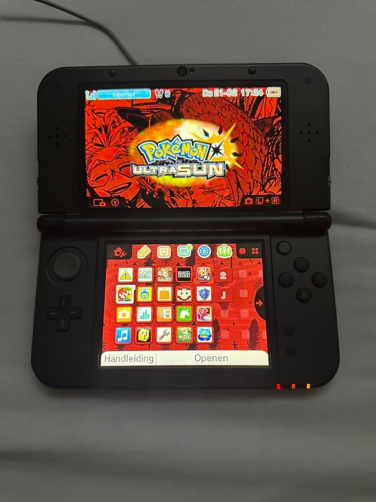 New Nintendo 3DS XL Metallic Black, Games en Spelcomputers, Spelcomputers | Nintendo 2DS en 3DS, Zwart, 3DS XL, Ophalen of Verzenden