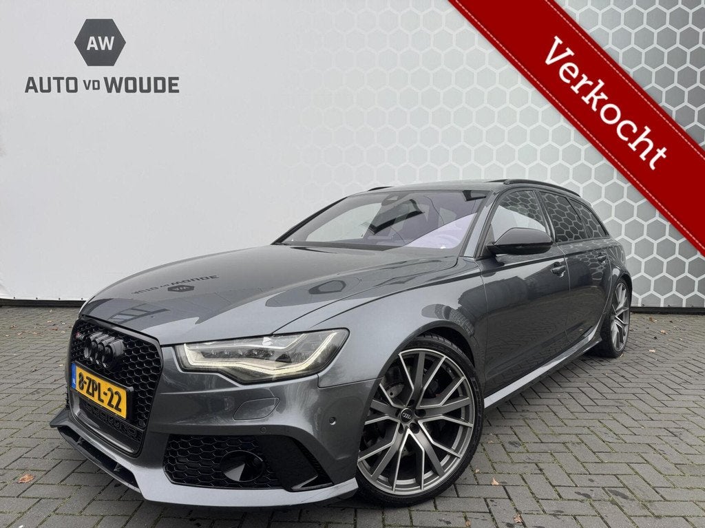 Audi Avant 4.0 TFSI RS6 quattro Miltek B&O Pano Performance, Autos, Achat, 560 ch, Entreprise, Carnet d'entretien