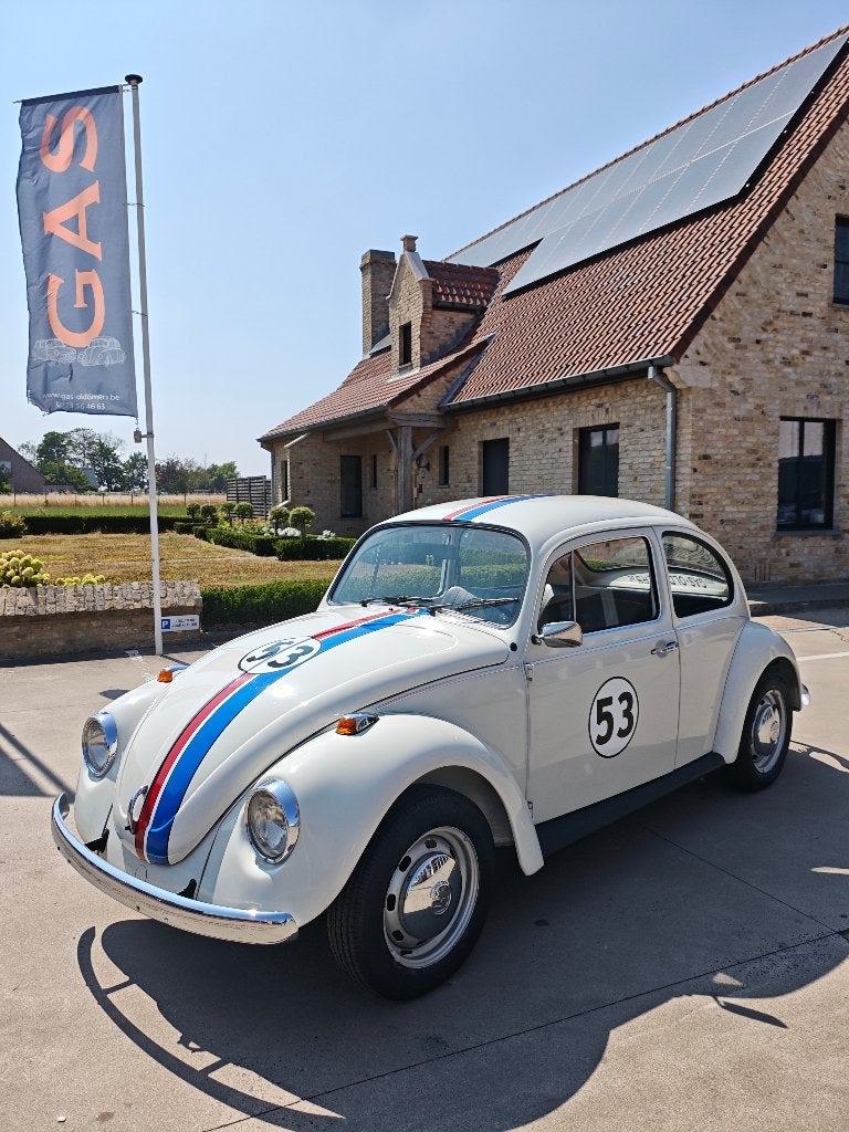 VW Beetle 1200 « Herbie » BWJ 1973 approuvée + garantie, Autos, Achat, Entreprise, Garantie prolongée, Boîte manuelle