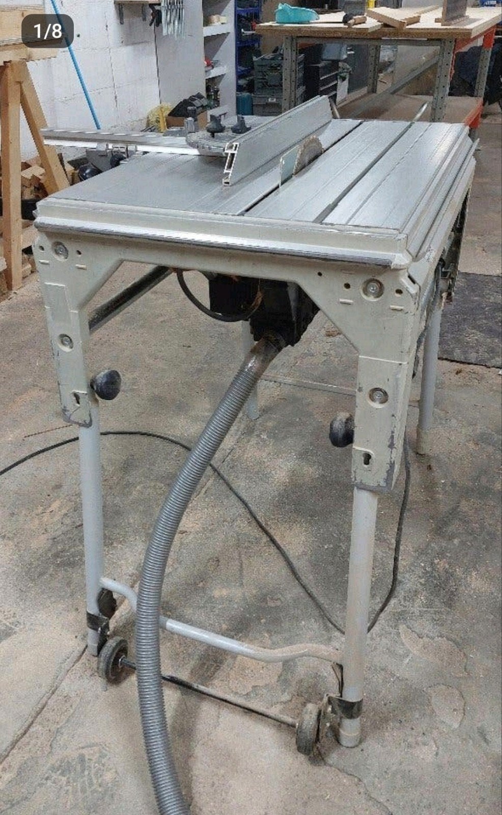 Festool precisio CS70ebg trek/afkortzaagmachine+ombouwtafel, Doe-het-zelf en Bouw, Ophalen