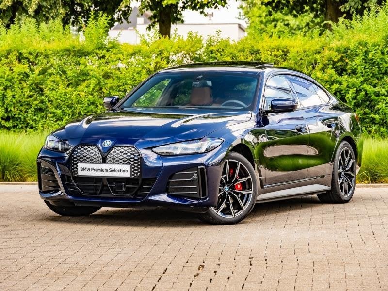 BMW i4 Gran Coupé/ xDrive, Auto's, BMW, Euro 6, Adaptieve lichten, Blauw, 5 deurs