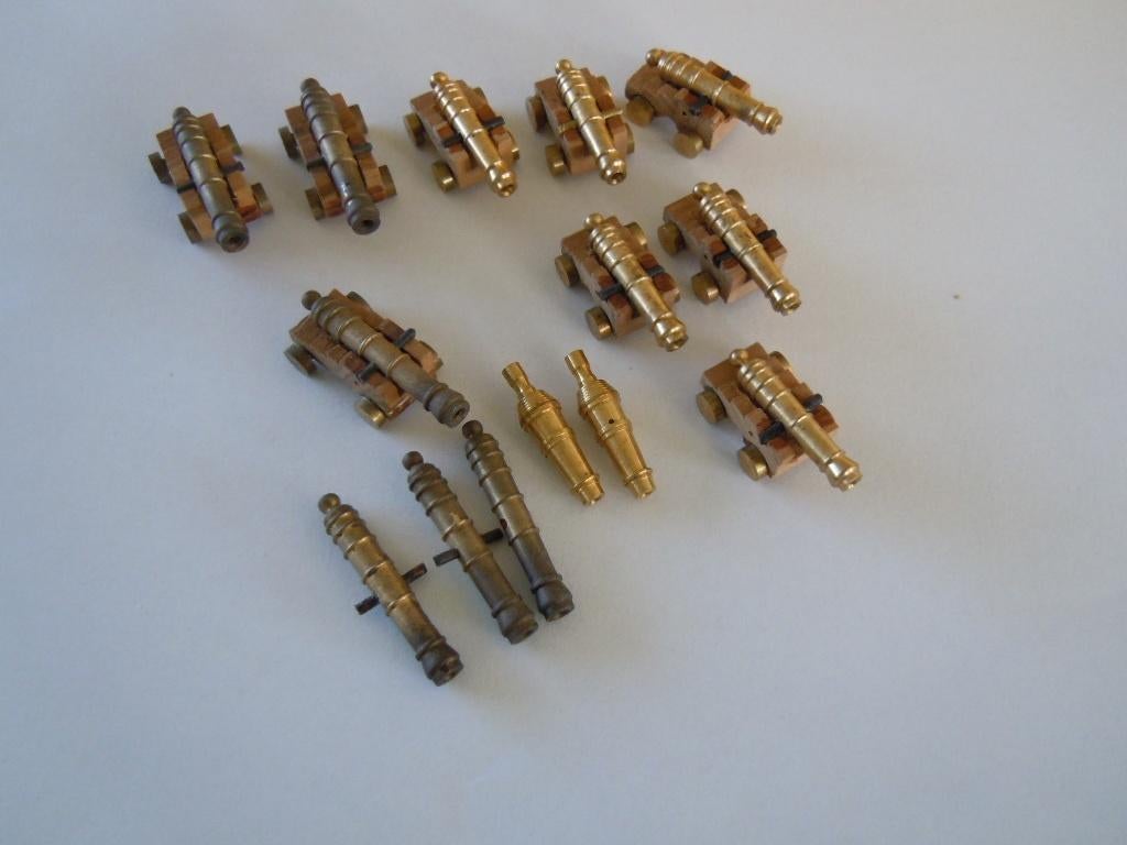 miniatuur kanonnen, Antiek en Kunst, Ophalen of Verzenden