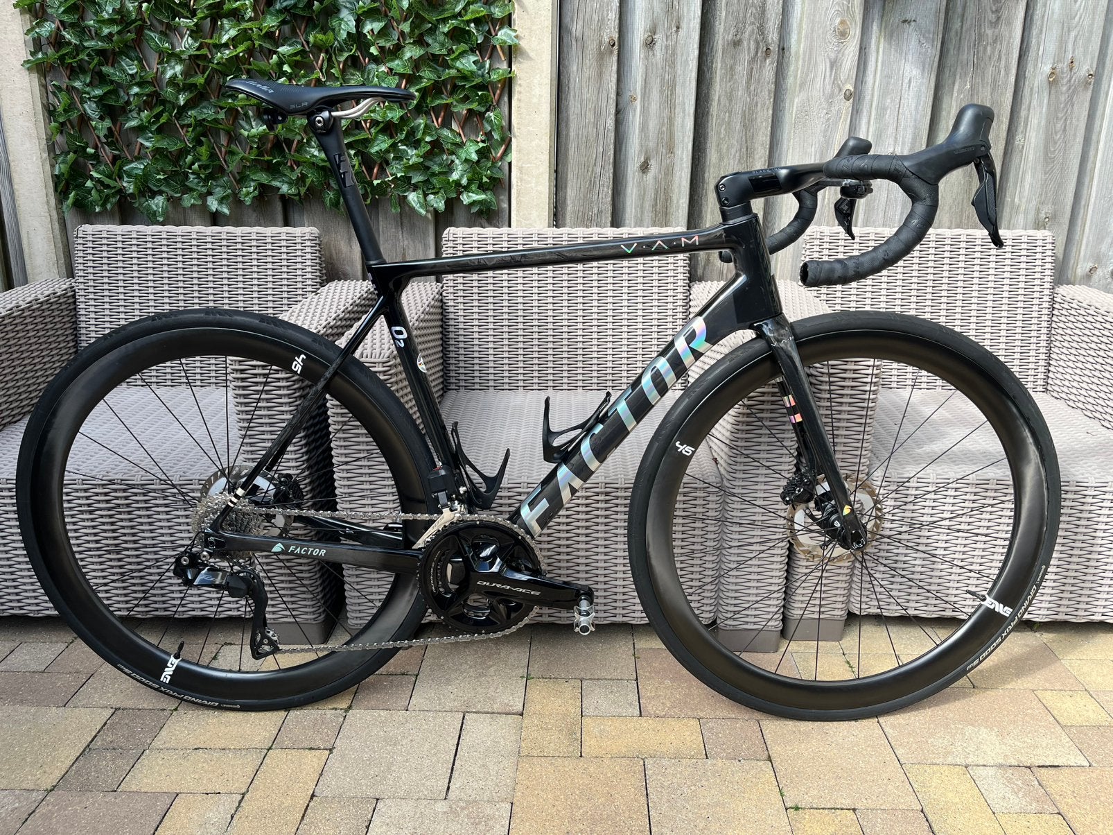 Factor O2 maat 54 Shimano Di2  zie omschrijving, Fietsen en Brommers, Ophalen, Zo goed als nieuw, Carbon
