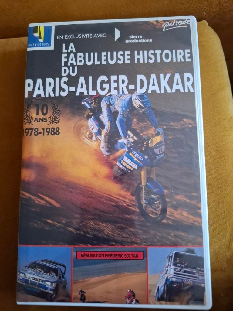 VHS la fabuleuse histoire du paris- alger- Dakar spécial 10, Enlèvement ou Envoi
