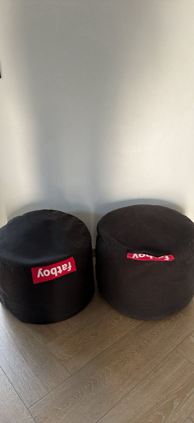 Fatboy - Poef - Stonewashed - 40€ (2x beschikbaar), Maison & Meubles, Enlèvement, Comme neuf