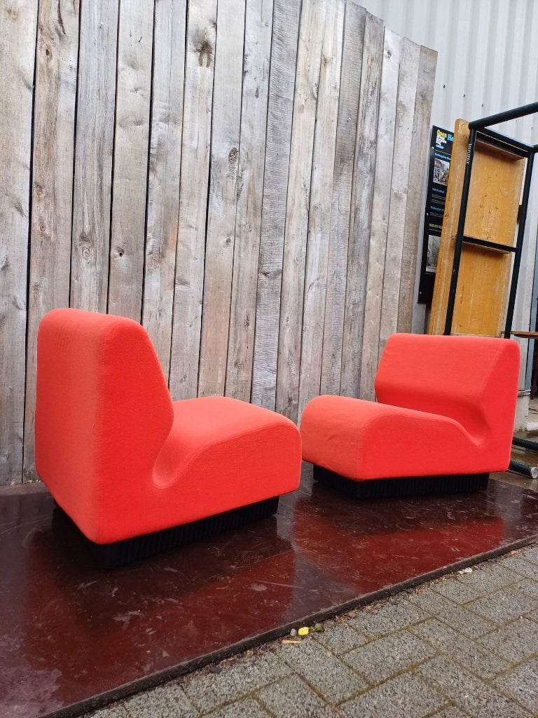Sièges dits Don Chadwick (seulement 3 en stock), Maison & Meubles, Canapés | Salons, 75 à 100 cm, Quatre personnes ou plus, Moins de 150 cm
