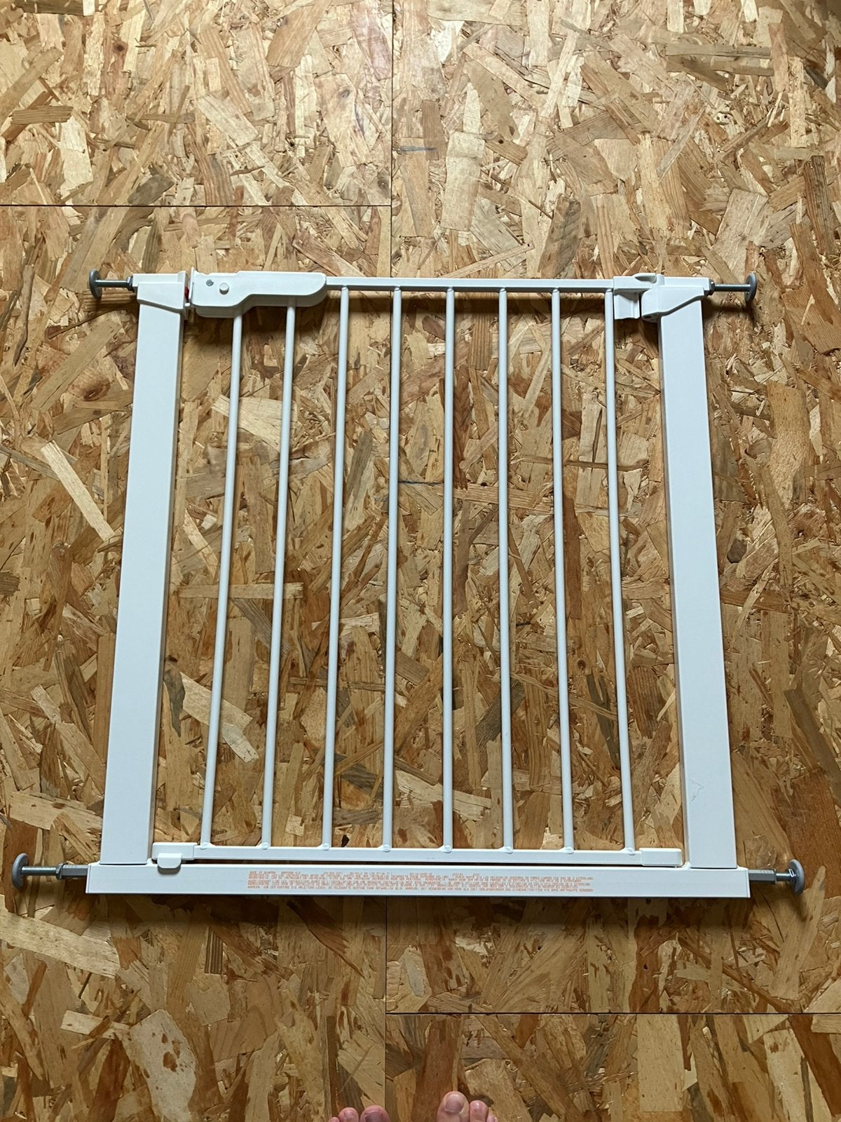 BabyDan Premiergate Wit Traphekje 73-93cm, Ophalen, Zo goed als nieuw