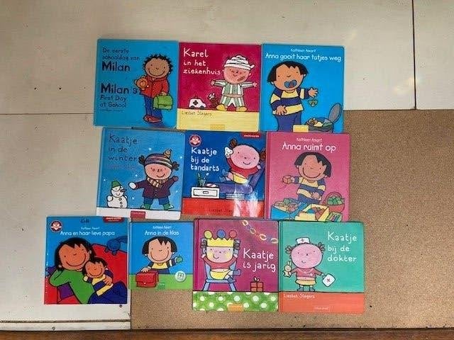 kinderboeken van anna, karel, kaatje en milan, Boeken, Ophalen, Gelezen, Non-fictie