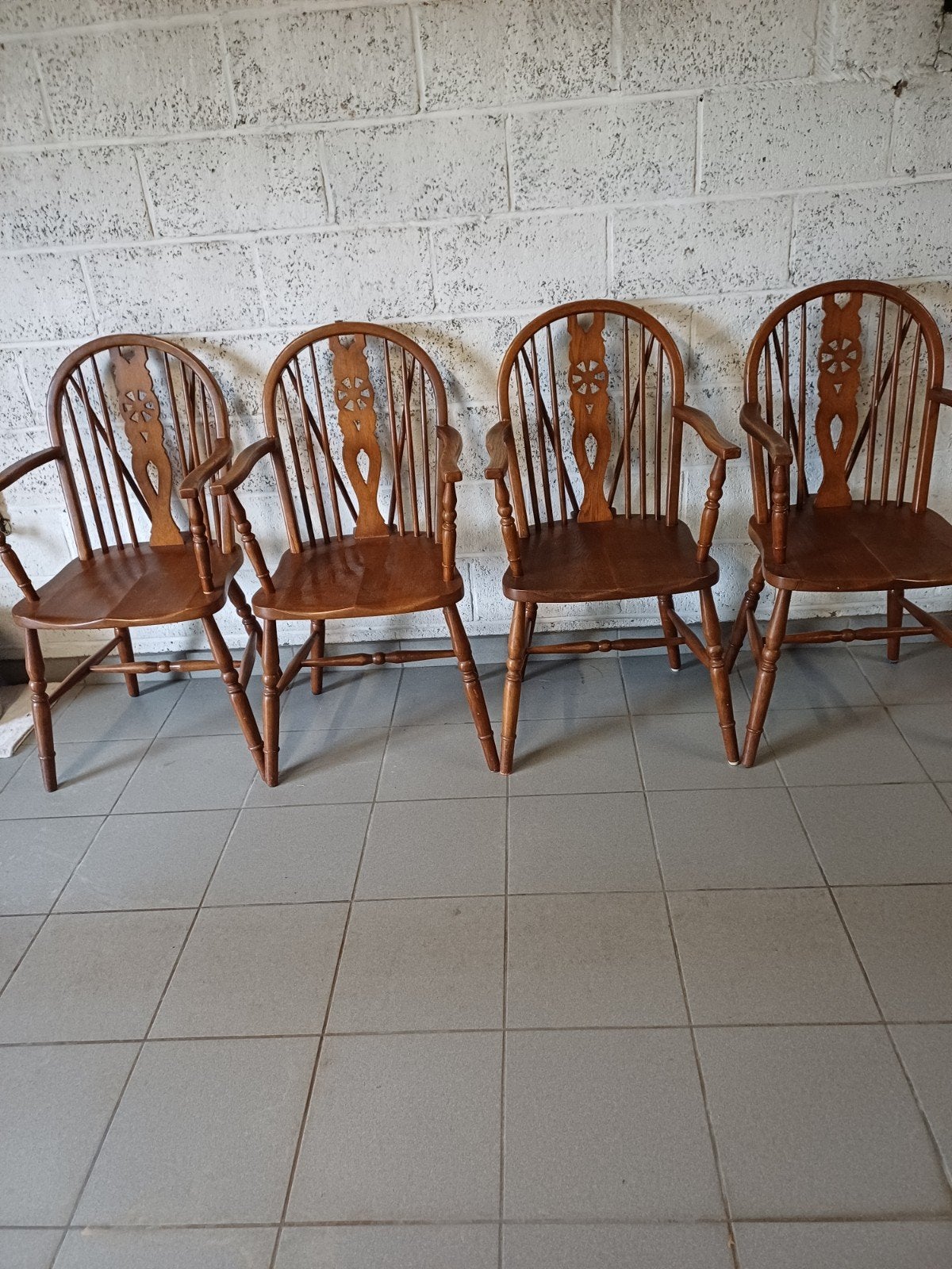 Fauteuils WINDSOR authentiques, Enlèvement