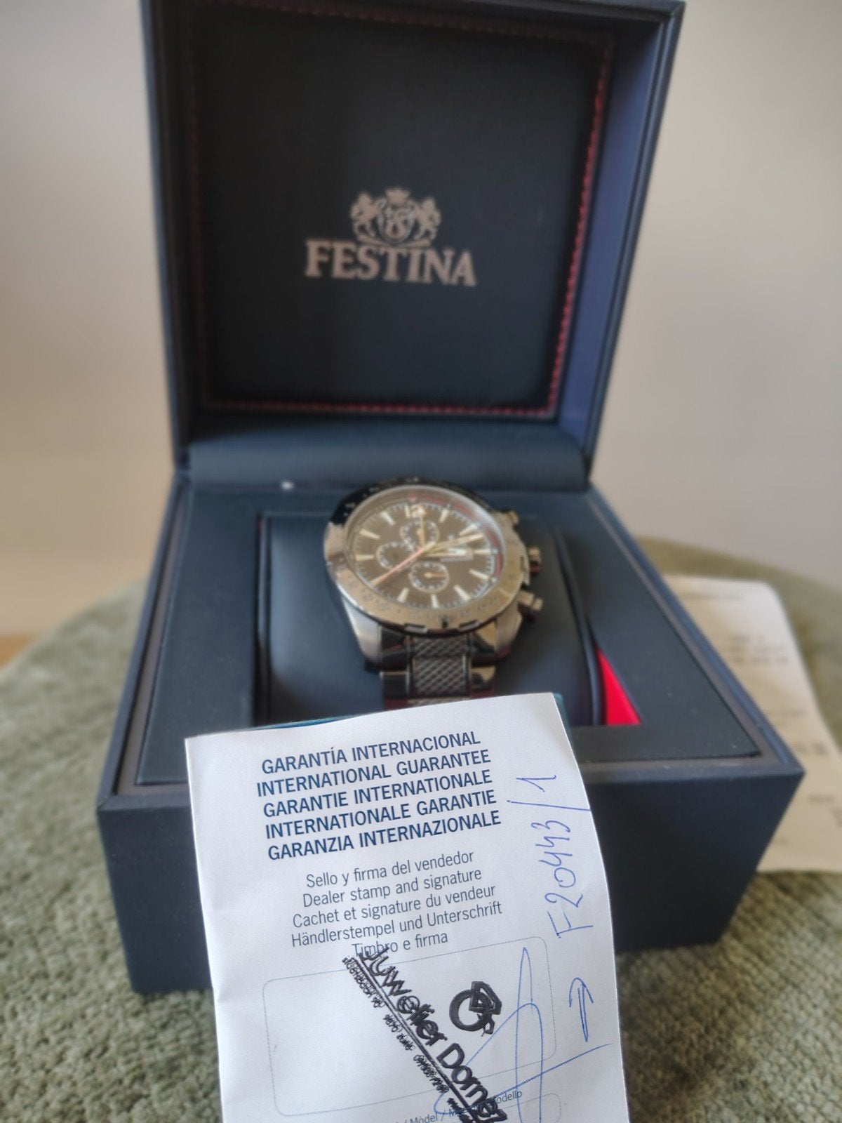 Festina f20443/1 polshorloge, Enlèvement ou Envoi, Comme neuf, Montre-bracelet, Autres marques
