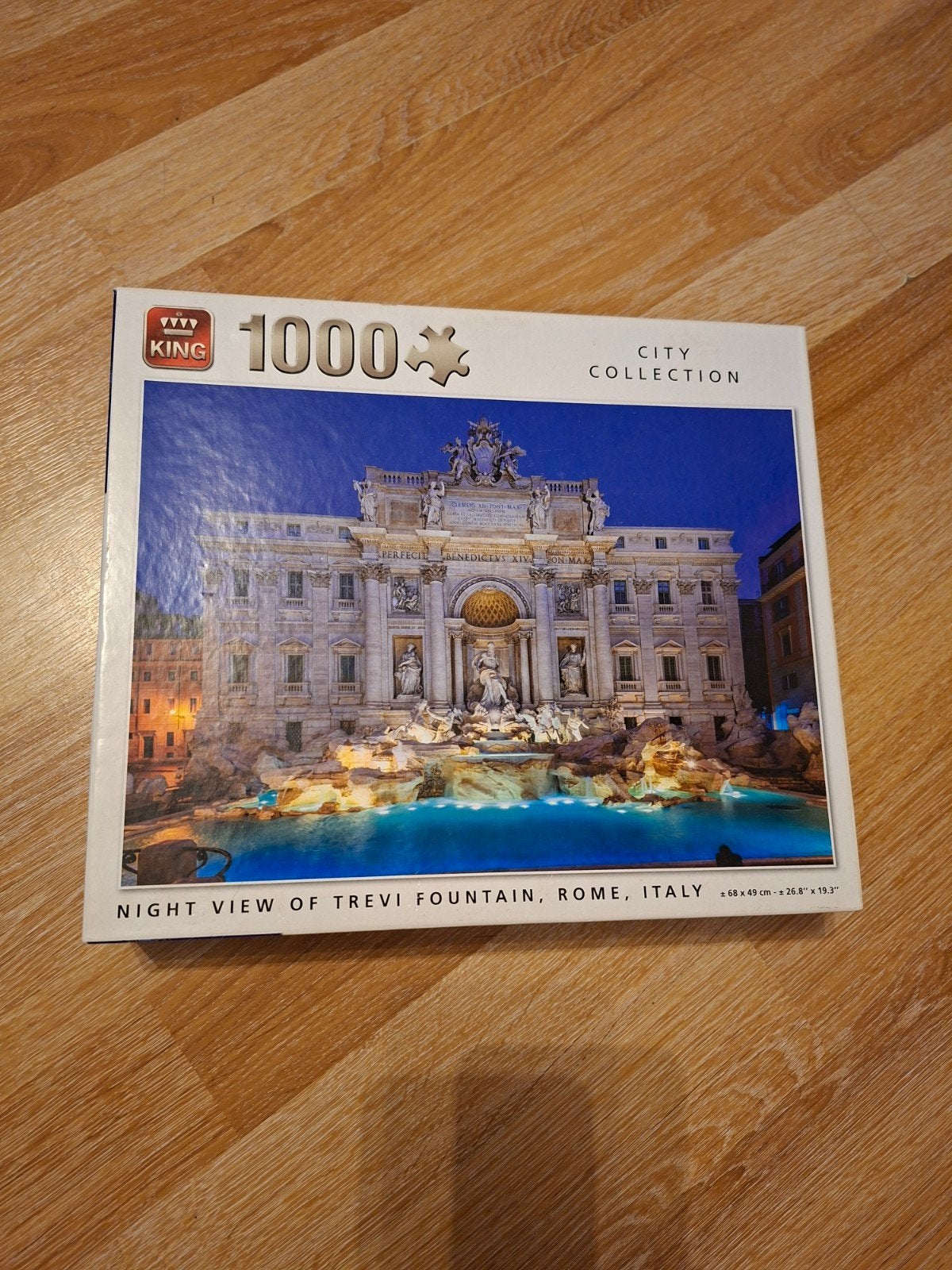 Puzzle 1000 pièces, Enlèvement, 500 à 1500 pièces, Utilisé, Puzzle